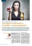 Vorschauseite 1: Führungskräfte als Sicherheitsbeauftragte? Von Äpfeln und Birnen: Konflikte vorprogrammiert.