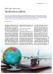 Vorschauseite 1: Medizintourismus: Verlorene Jahre