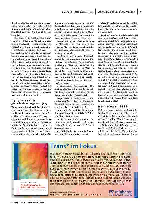 Vorschauseite 2: Angemessen behandelt?