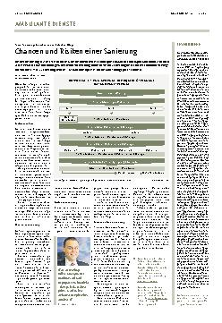 Vorschauseite 1: Chancen und Risiken einer Sanierung