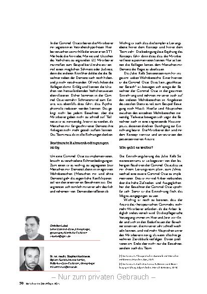 Vorschauseite 5: Pflege im Hier und Jetzt