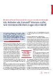 Vorschauseite 1: Ein Roboter als Freund? Warum nicht, wir vermenschlichen sogar eine Kiste!