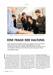 Vorschauseite 1: Eine Frage der Haltung