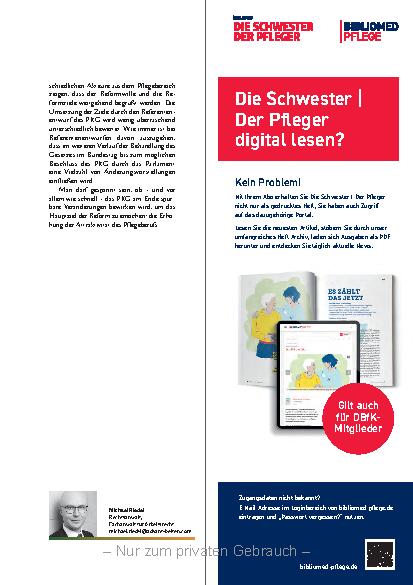 Vorschauseite 4: Das Pflegekompetenzgesetz aus rechtlicher Sicht