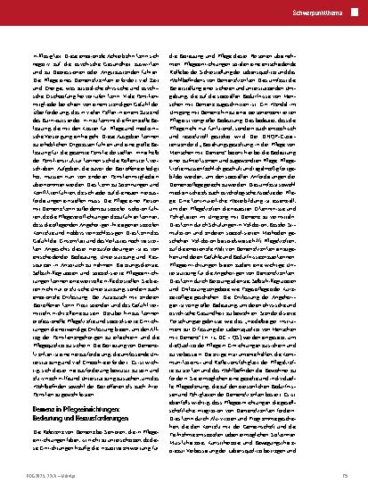 Vorschauseite 4: Demenz – Das Krankheitsbild und die Last der Versorgung