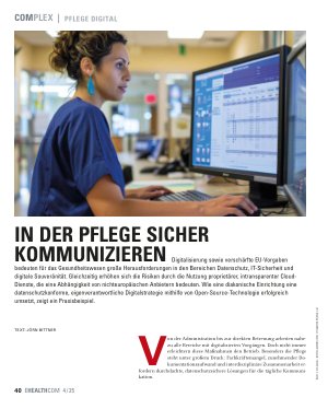 Vorschauseite 1: In der Pflege sicher kommunizieren