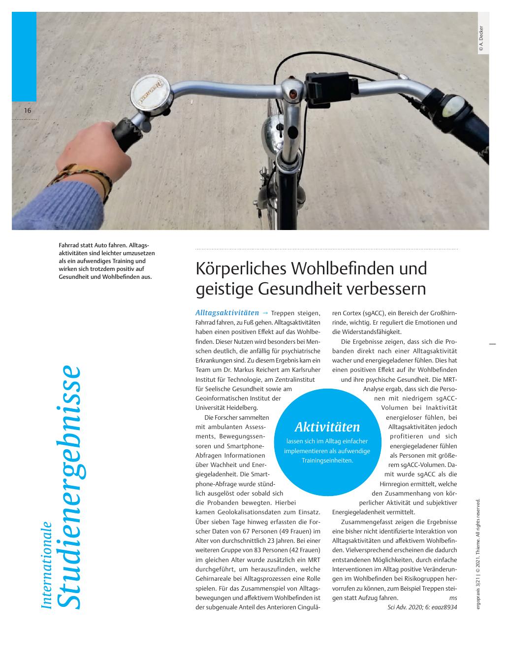 Vorschauseite 1: Internationale Studienergebnisse