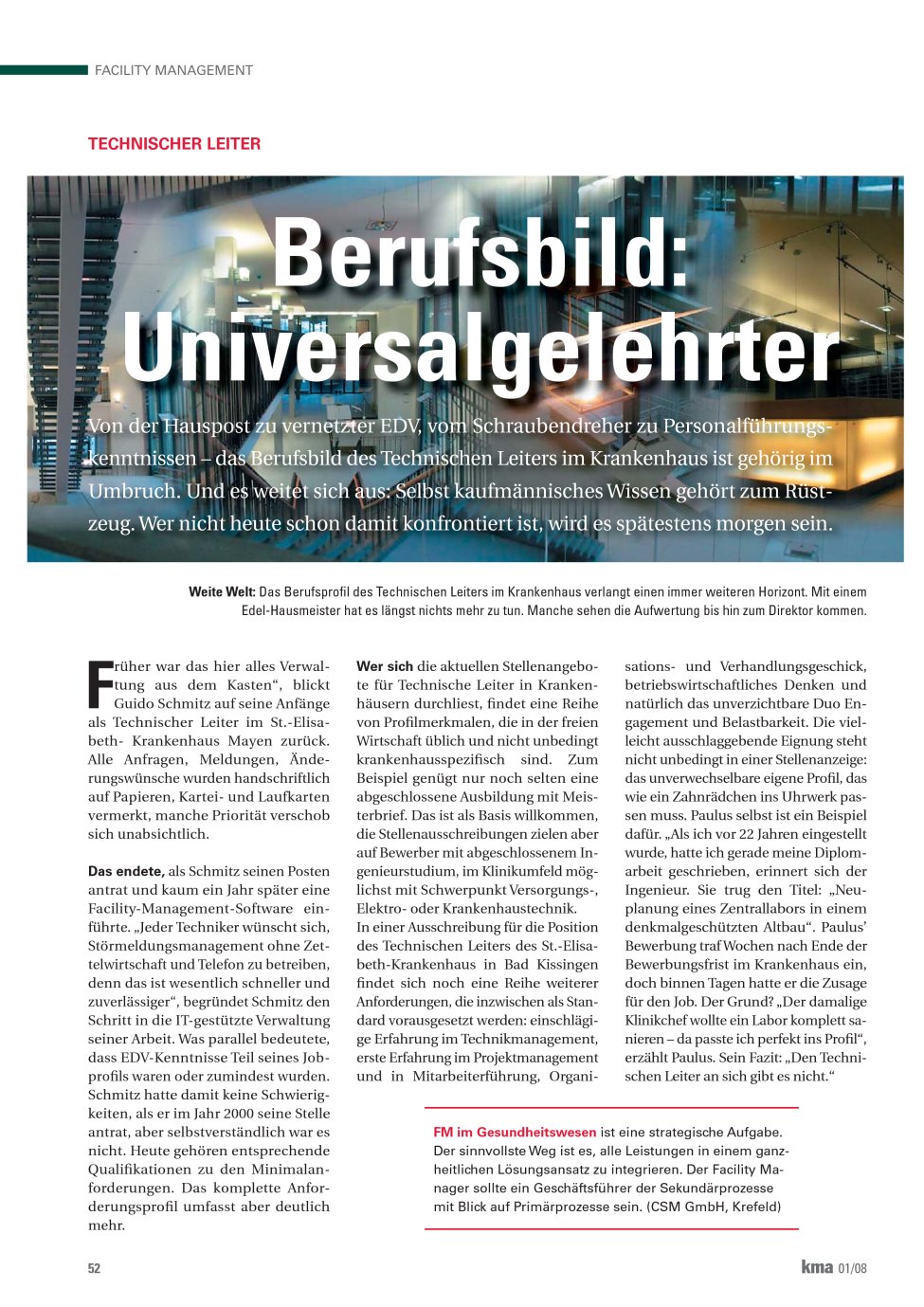 Vorschauseite 1: Berufsbild: Universalgelehrter
