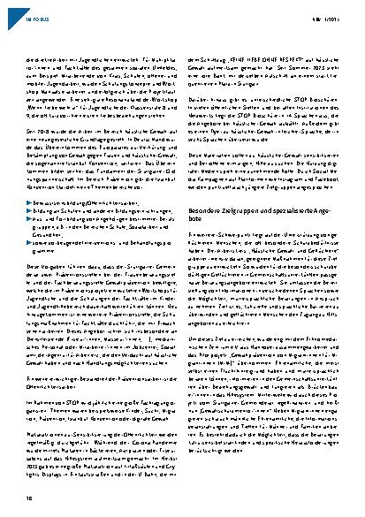 Vorschauseite 5: Stuttgarter Ordnungspartnerschaft gegen häusliche Gewalt (STOP): Ein effektives Interventionsund Präventionsverfahren