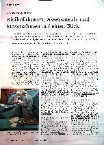 Vorschauseite 1: Risikofaktoren, Assessments und Maßnahmen auf einen Blick