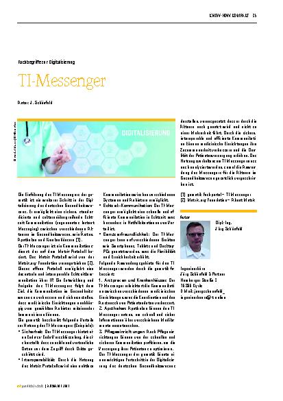 Vorschauseite 1: TI-Messenger