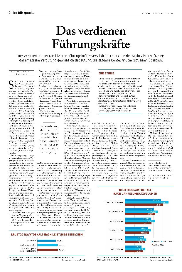 Vorschauseite 1: Das verdienen Führungskräfte.