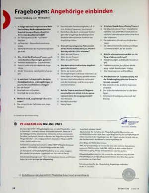 Vorschauseite 4: Angehörige für biografische Informationen unverzichtbar