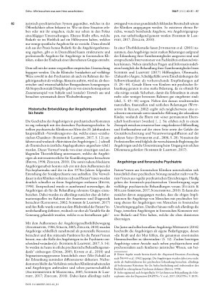 Vorschauseite 2: »Wir brauchen was zum Herz ausschütten« Erleben und Bedarfe von Angehörigen in forensisch psychiatrischen Kliniken1