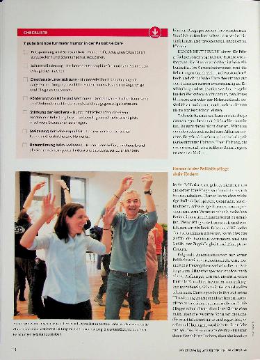 Vorschauseite 3: Freude pflegen - Pflege stärken Humor in der Palliative Care