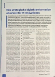 Vorschauseite 1: Eine strategische Digitaltransformation als Anreiz für IT-Innovationen