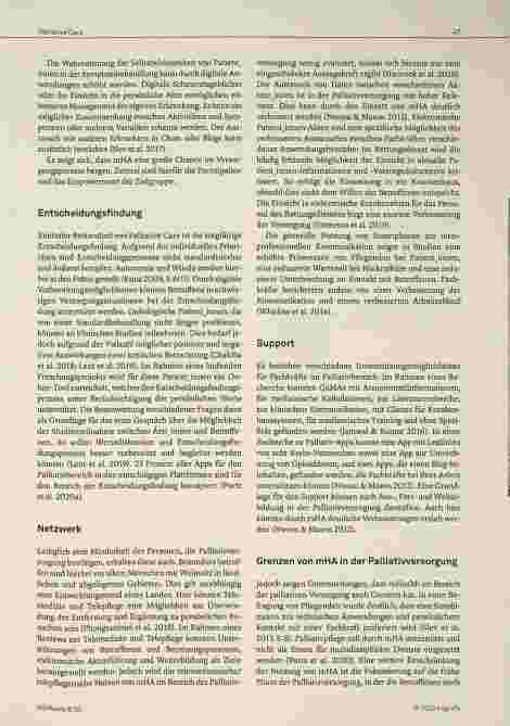 Vorschauseite 3: High-self-efficacy, smart-technology Digitale Gesundheits-Technologien in Palliative Care