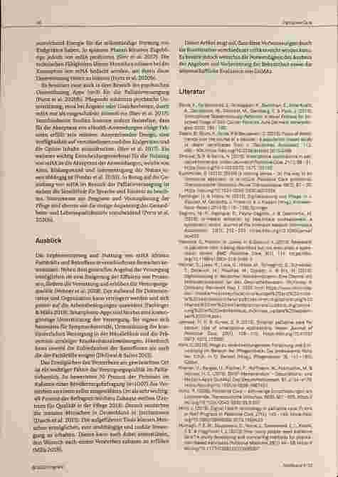 Vorschauseite 4: High-self-efficacy, smart-technology Digitale Gesundheits-Technologien in Palliative Care
