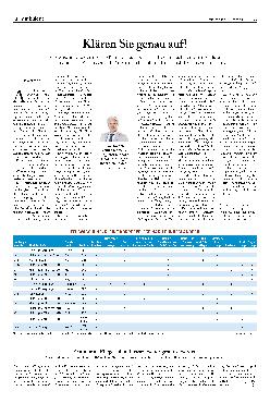 Vorschauseite 1: Klären Sie genau auf!