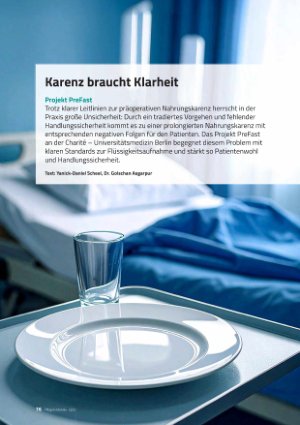 Vorschauseite 1: Karenz braucht Klarheit