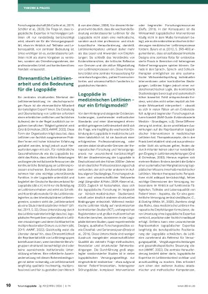 Vorschauseite 5: Leitlinienkompetenz in der Logopädie Orientierung nutzen, therapeutische Verantwortung übernehmen