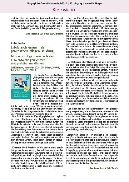 Vorschauseite 3: Rezensionen