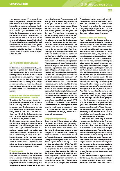 Vorschauseite 6: Qualifikationsbedarfe von Praxisanleitenden in primärqualifizierenden Studiengängen Eine qualitative Erhebung