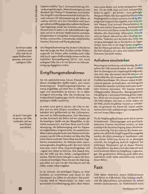 Vorschauseite 3: Zähne und Körper aus naturheilkundlicher Sicht - Teil 3: Einflüsse von giftigen Stoffen auf die Zahngesundheit