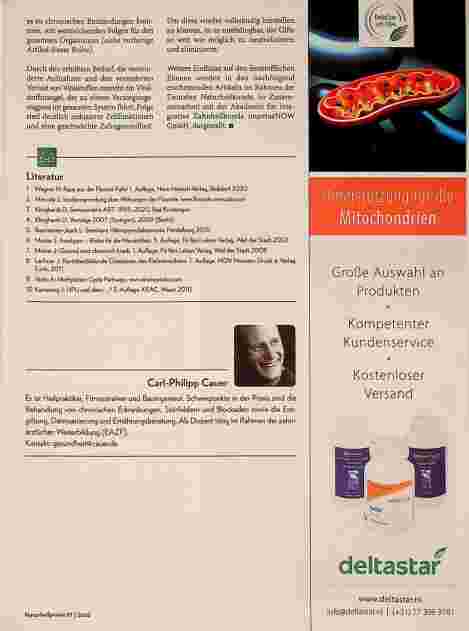 Vorschauseite 4: Zähne und Körper aus naturheilkundlicher Sicht - Teil 3: Einflüsse von giftigen Stoffen auf die Zahngesundheit