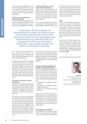 Vorschauseite 3: Warum manuelle Wartung zum Risiko wird. Wie Gesundheitseinrichtungen ihre Serviceprozesse zukunftsfähig aufstellen und was sie dabei von der Industrie lernen können
