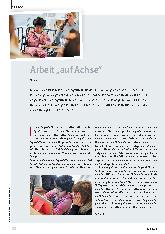 Vorschauseite 1: Arbeit "auf Achse"