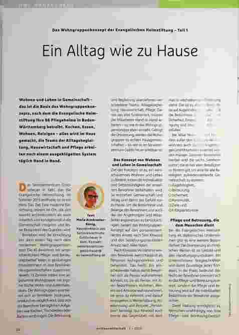Vorschauseite 1: Ein Alltag wie zu Hause