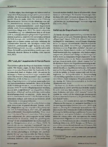 Vorschauseite 3: Eine Zeitenwende für Pflegeteams