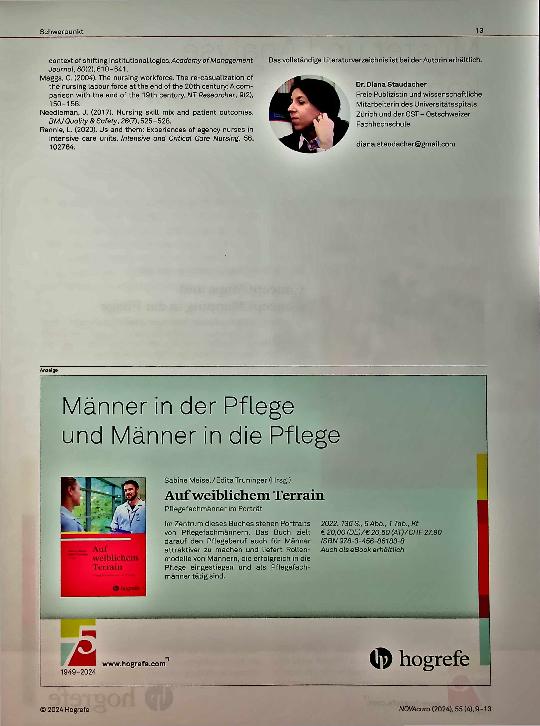 Vorschauseite 5: Eine Zeitenwende für Pflegeteams