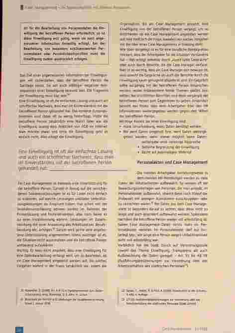 Vorschauseite 3: Case Management - im Spannungsfeld mit Human Resources beziehungsweise dem Arbeitgeber