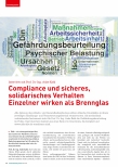 Vorschauseite 1: Compliance und sicheres, solidarisches Verhalten Einzelner wirken als Brennglas.
