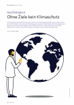 Vorschauseite 1: Nachhaltigkeit. Ohne Ziele kein Klimaschutz.