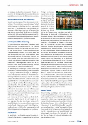 Vorschauseite 2: „Mit Büchern tanzen“ Bericht von der 40. ASpB-Tagung in Köln, 8. bis 10. Oktober 2025