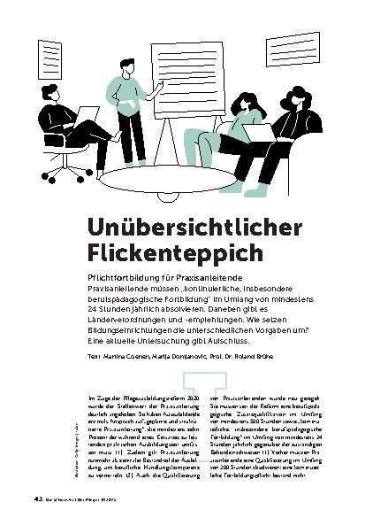Vorschauseite 1: Unübersichtlicher Flickenteppich