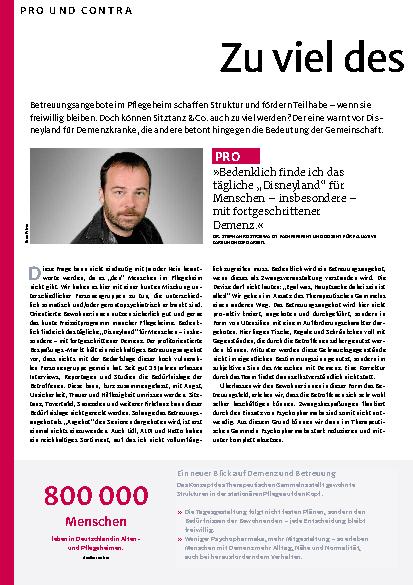 Vorschauseite 1: Zu viel des Guten?