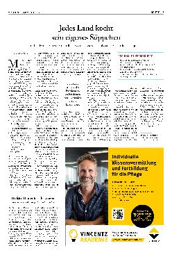 Vorschauseite 1: Jedes Land kocht seine eigene Suppe.