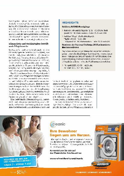 Vorschauseite 2: AVENEO – Am Puls der Zukunft