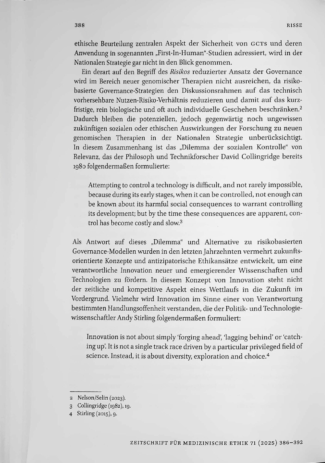 Vorschauseite 3: Aktuelle ethische Empfehlungen