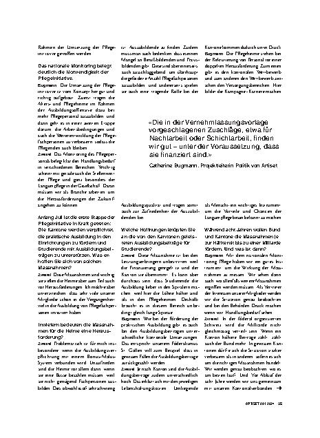 Vorschauseite 2: "Kosten müssen transparent ausgewiesen werden."