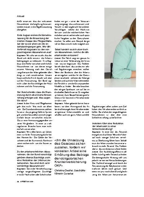 Vorschauseite 3: "Kosten müssen transparent ausgewiesen werden."