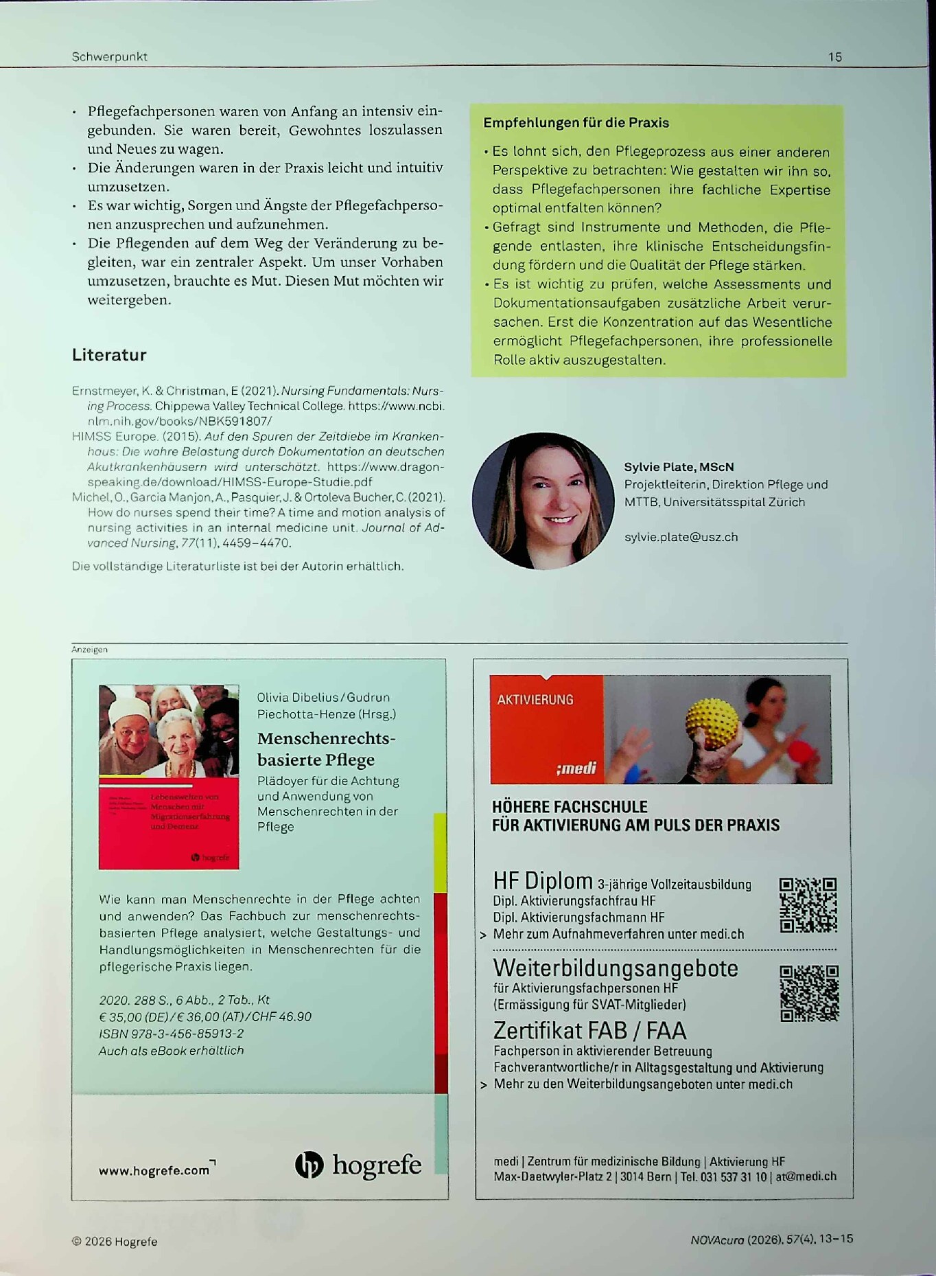 Vorschauseite 3: Den Pflegeprozess neu denken