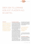 Vorschauseite 1: Über den Tellerrand geblickt: Plazenta als Heilmittel