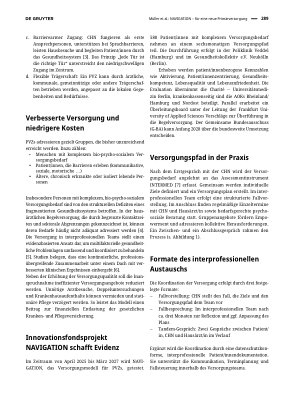 Vorschauseite 2: NAVIGATION – für eine neue Primärversorgung
