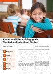 Vorschauseite 1: Kinder und Eltern pädagogisch, flexibel und individuell fördern.