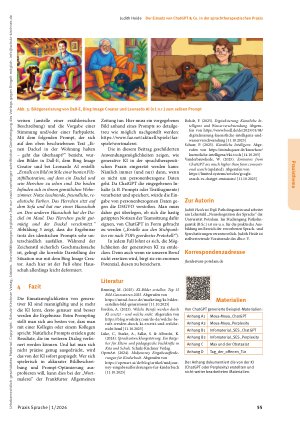 Vorschauseite 4: Der Einsatz von ChatGPT & Co. in der sprachtherapeutischen Praxis